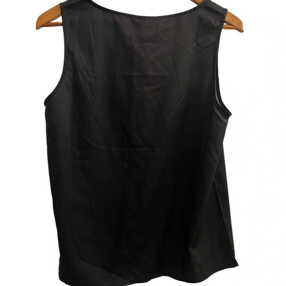 Noracora Women’s Size M Black White Gray Floral Sleeveless Top Retroglam - Picture 5 of 5